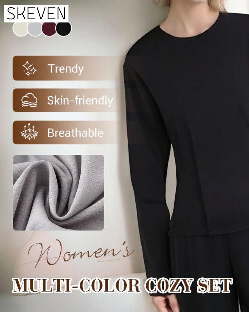 🍂Herbstaktion💕 Gemütliches Damen-Set in verschiedenen Farben