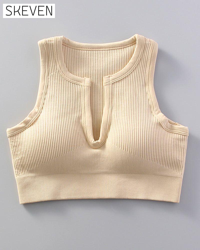 Yoga-Sport-Tanktop mit BH