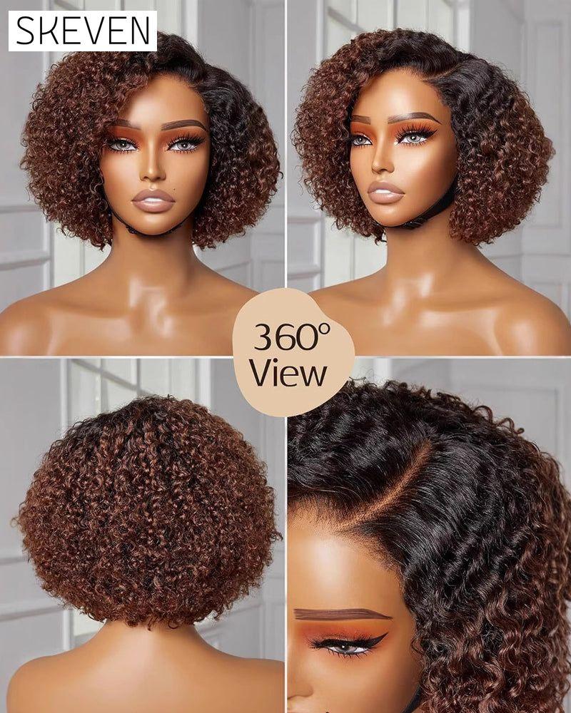 African Curly Wig Headset