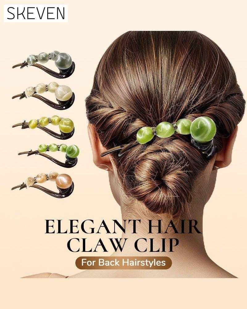 Elegante Haarspange für nach hinten gekämmte Frisuren