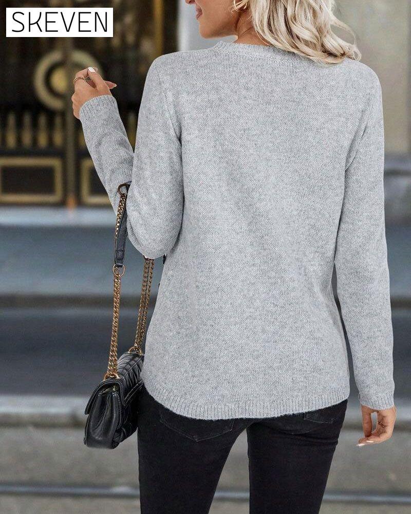 Button-Down Pullover Jumper