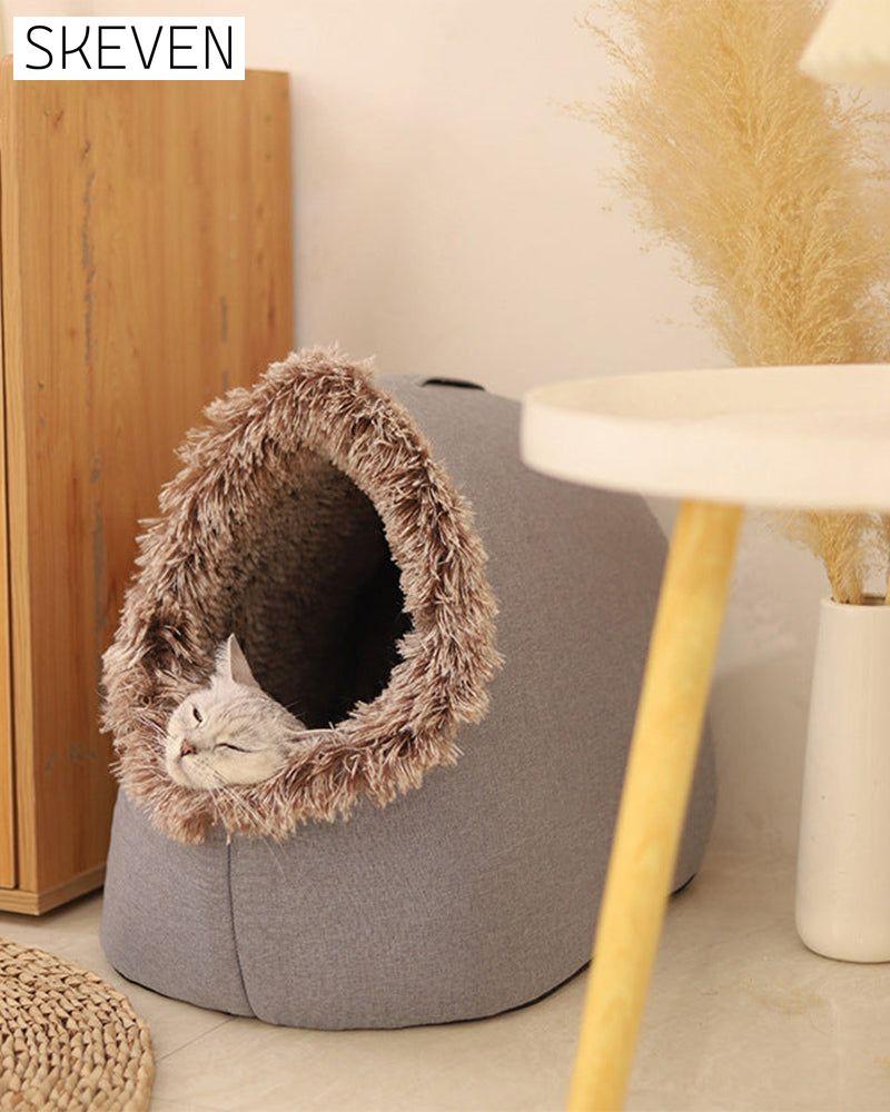 OFFWinter Warm Pet Cave Bed