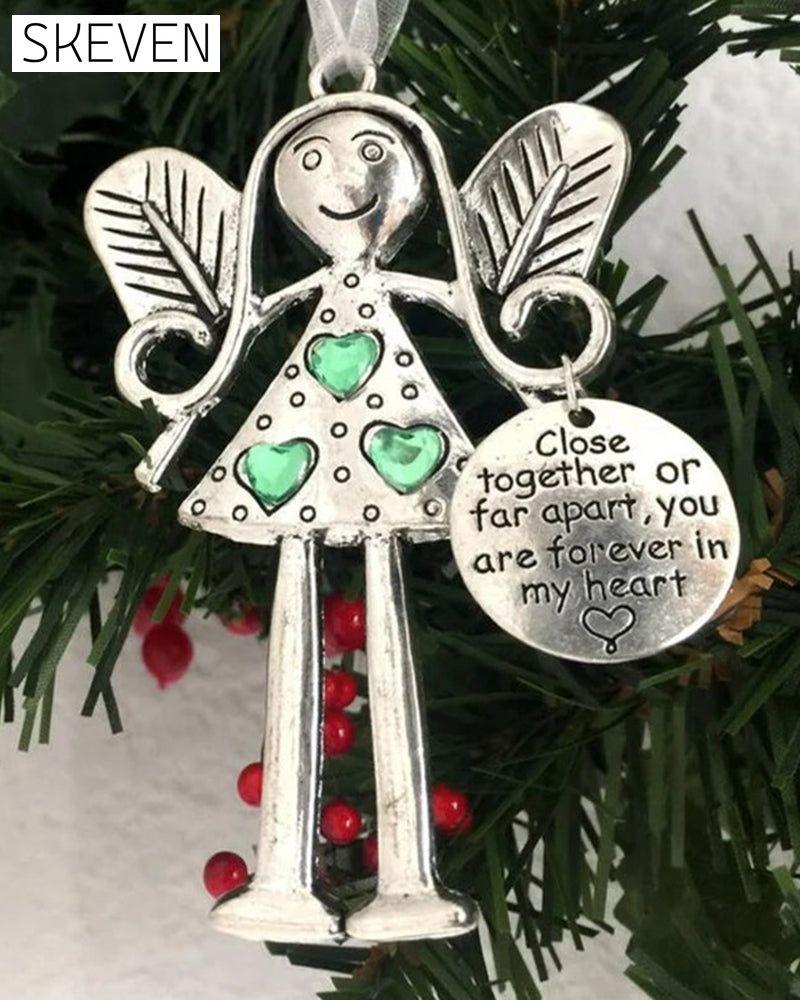 Verrückt schöne Freunde für immer - Engel-Weihnachtsgeschenk