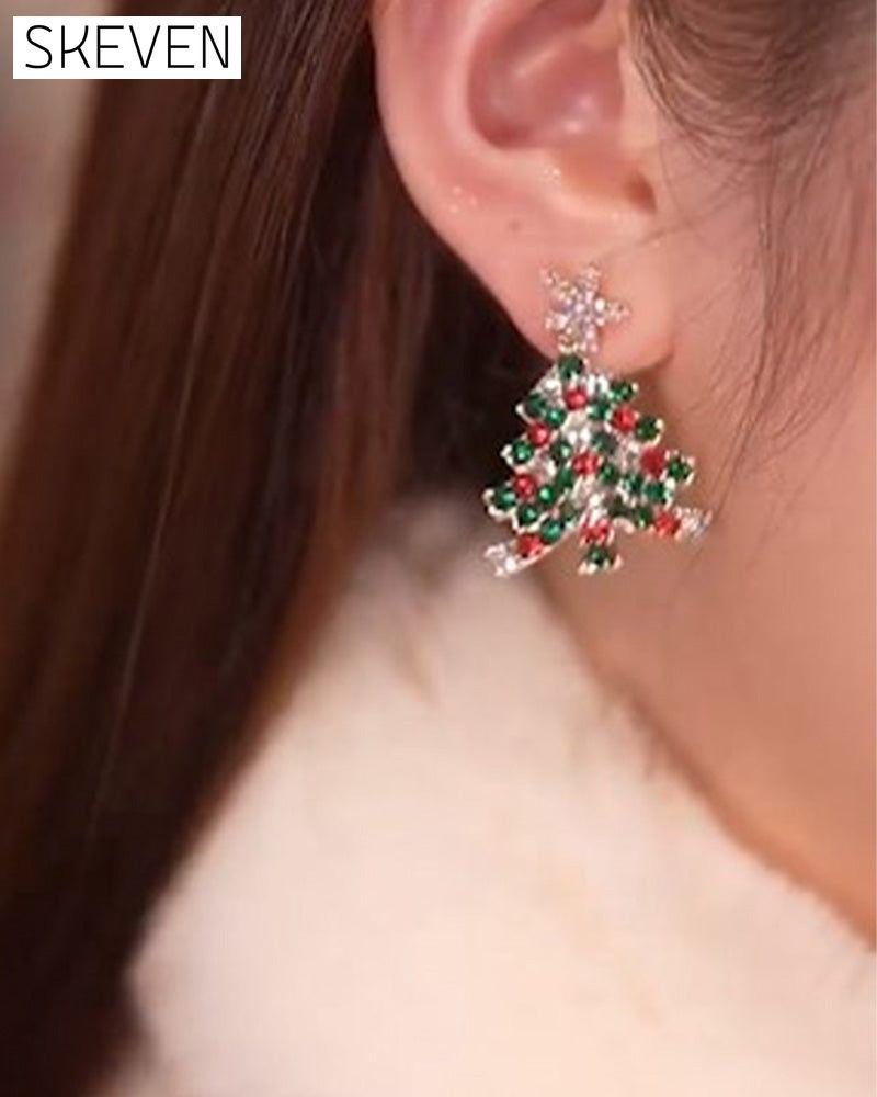 Christmas Tree Stud Earrings