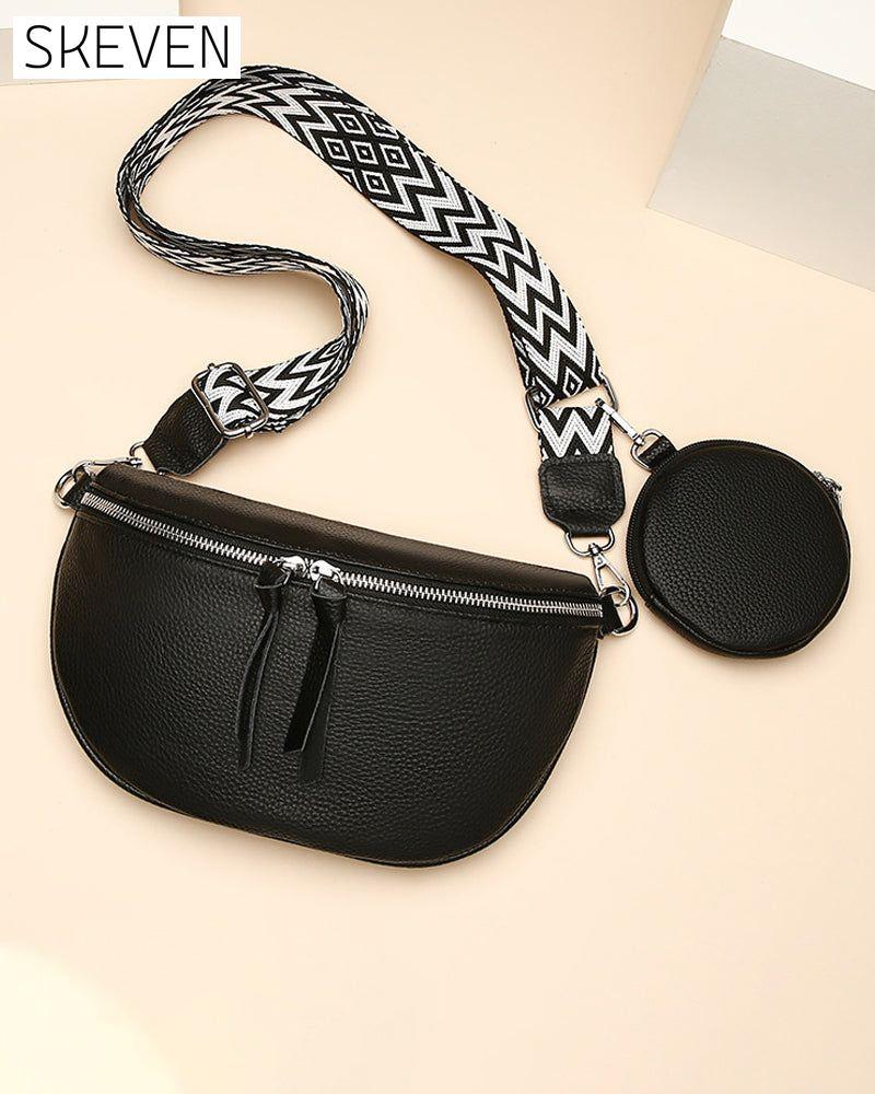 Damen-Schultertasche im Sattelformat