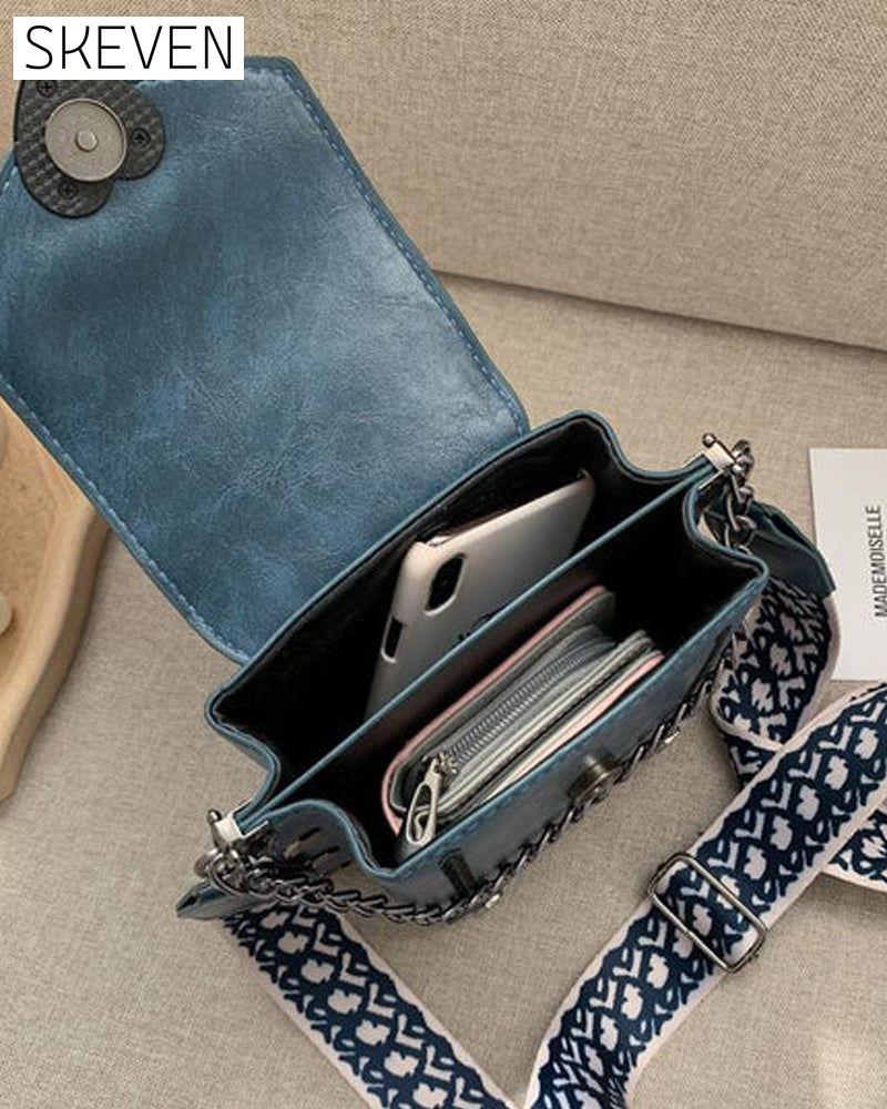 Mini-Kettentasche für Damen