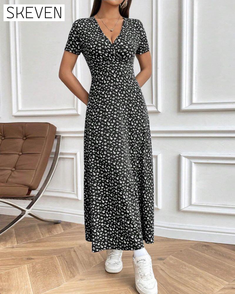 Sexy Elegant Printed Dress
