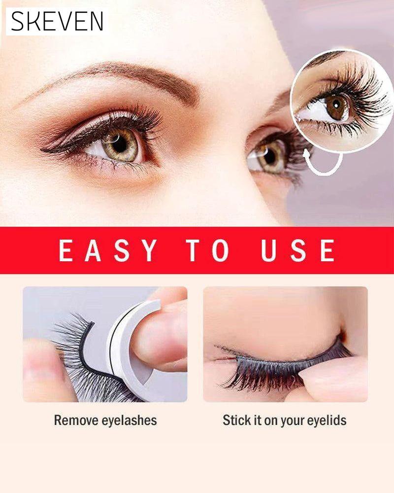 faux cils réutilisables auto-adhésifs