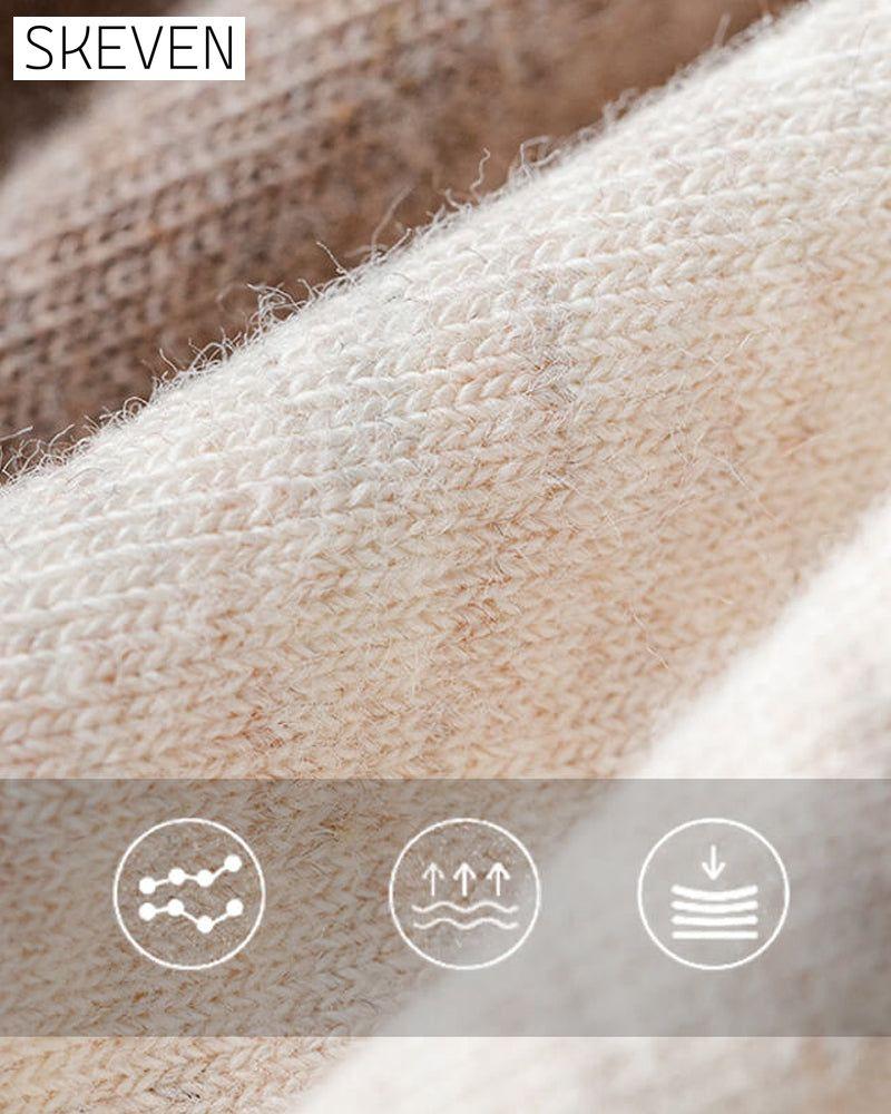 Half-High Neck Knitted Sweater
