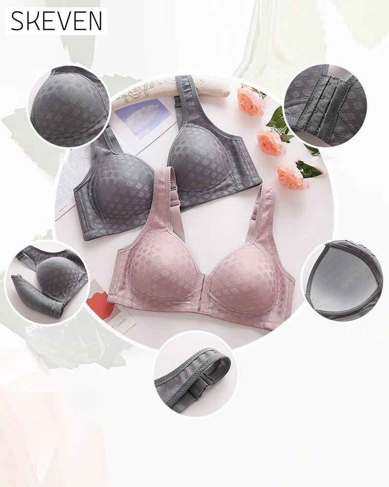 Front-Clasp Anti-Sagging Bra