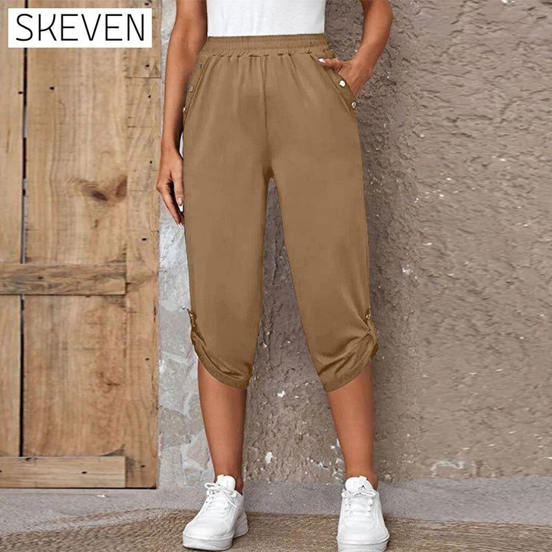 Casual Elastic Waist Trousers best Best Sellings bottoms clothes pants Plus Size Sale Topseller