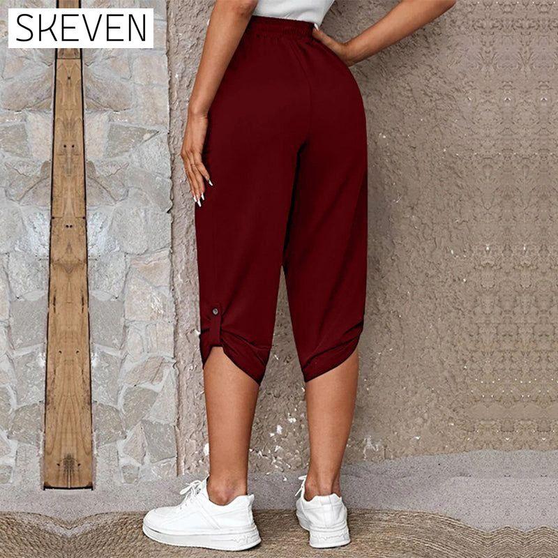 Casual Elastic Waist Trousers best Best Sellings bottoms clothes pants Plus Size Sale Topseller
