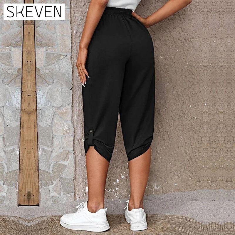 Casual Elastic Waist Trousers best Best Sellings bottoms clothes pants Plus Size Sale Topseller