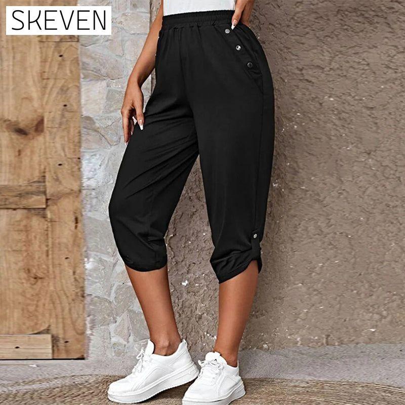 Casual Elastic Waist Trousers best Best Sellings bottoms clothes pants Plus Size Sale Topseller