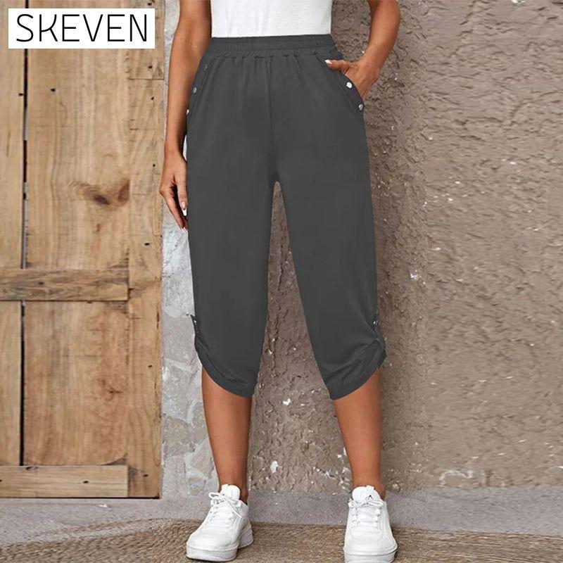 Casual Elastic Waist Trousers best Best Sellings bottoms clothes pants Plus Size Sale Topseller