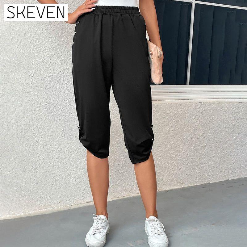 Casual Elastic Waist Trousers best Best Sellings bottoms clothes pants Plus Size Sale Topseller