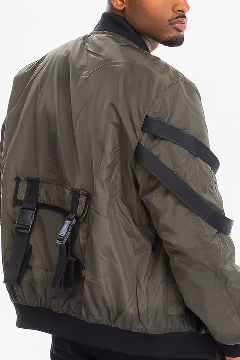 Wick Tactical Strap Bomber Jacket