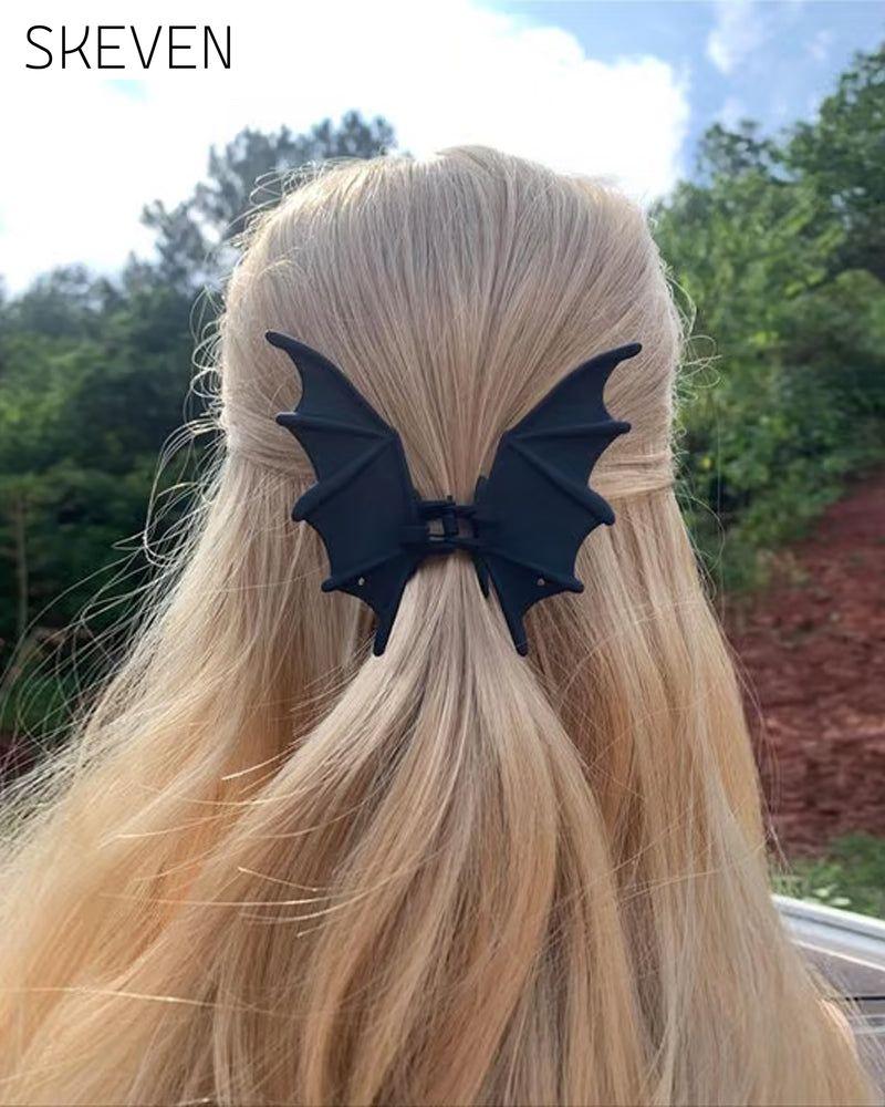 🎃Fledermaus-Haarspange für Halloween🦇