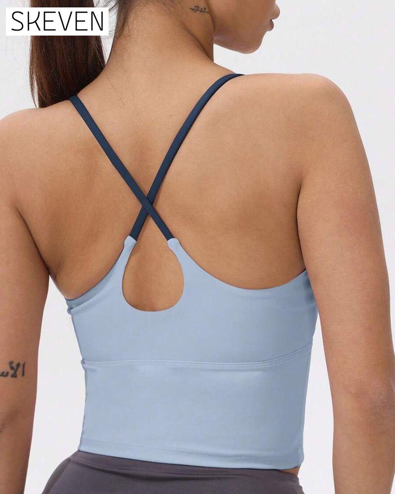 Sport-Tanktop mit integriertem Brustpolster
