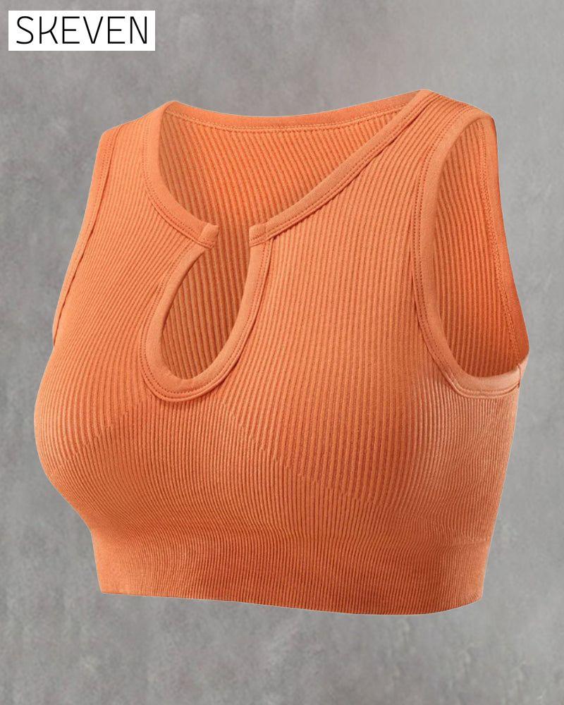 Yoga-Sport-Tanktop mit BH