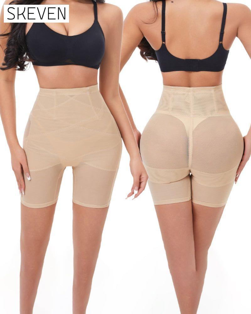 Pantalon gainant croisé en maille
