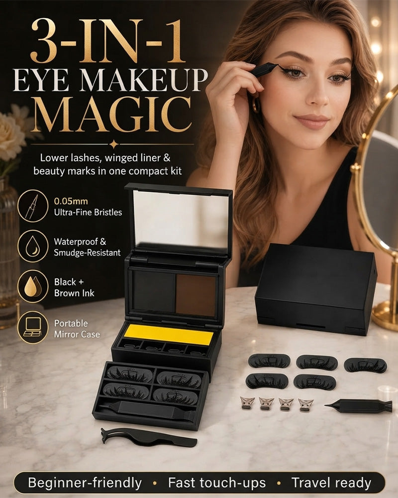 3-in-1 Eyeliner & Lash Stamp Kit