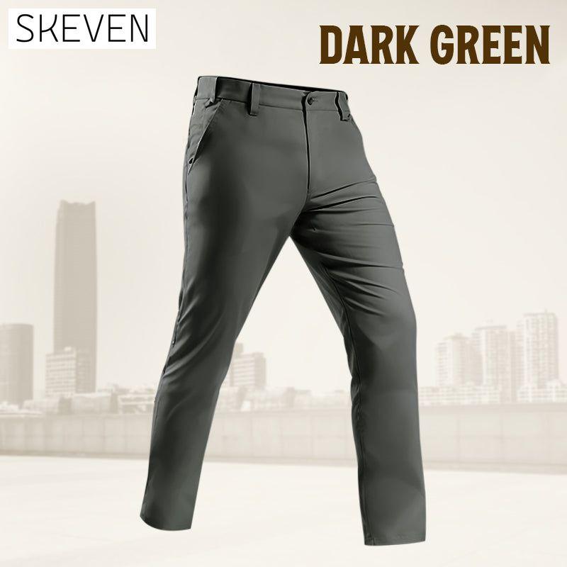 Sportliche Herren-Khakihose mit dehnbarem Bund