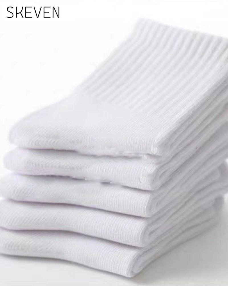 chaussettes confortables unies et simples