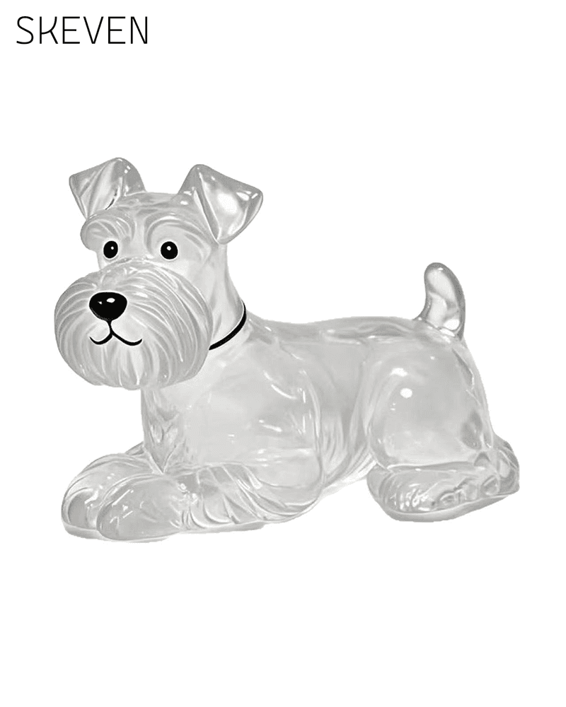 Dog Hair Keepsake Keychain - Memory Capsule Pendant