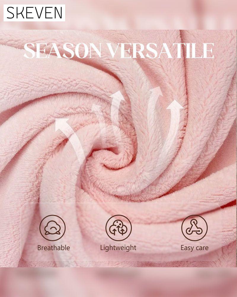 🔥✨Soft and supple bathrobe 🧖♀️ – Soft fabric against the skin, cozy warmth after showering