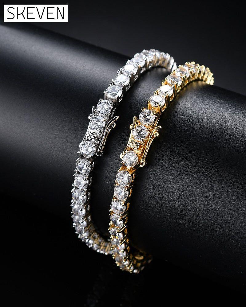 Funkelndes Moissanit-Armband