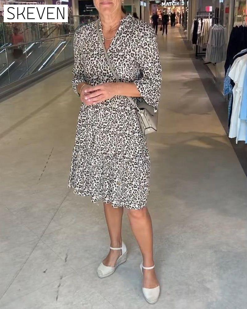 Leopard Print Dress