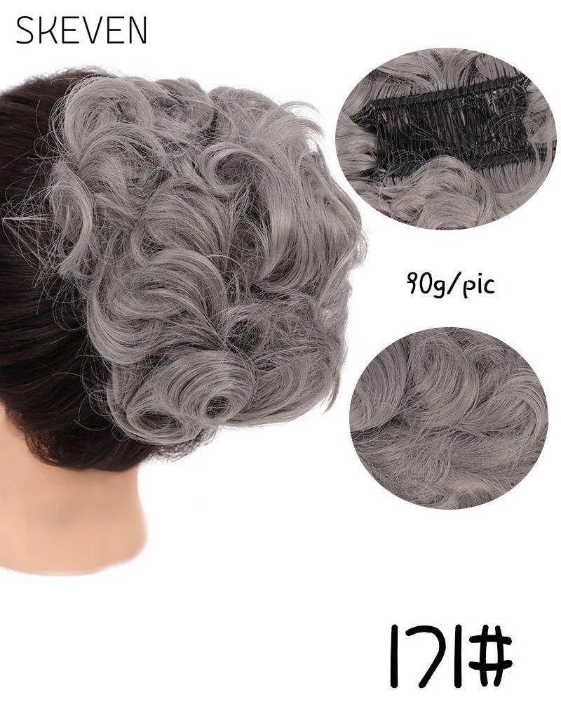Curly Chignon Comb Clip