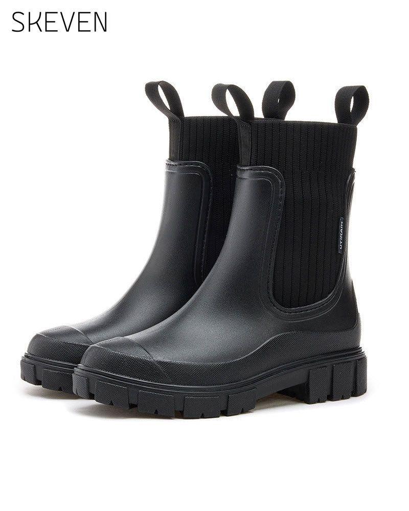 ☔️Waterproof Non-Slip Thick Sole Mid-Calf Boots