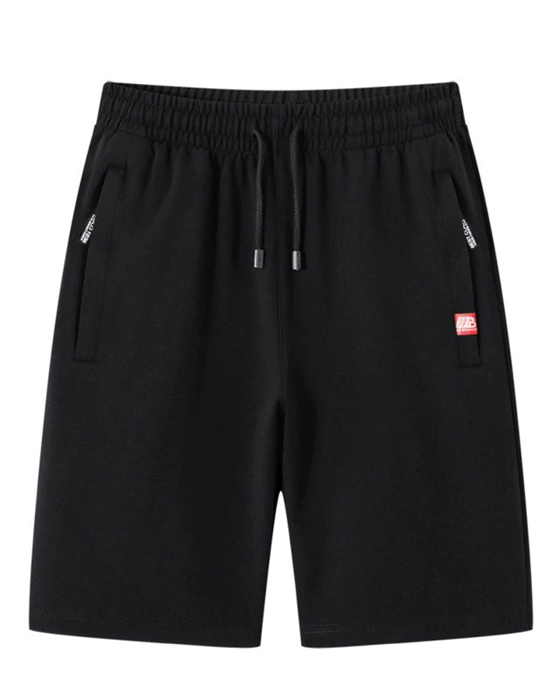 Men's Solid-Color Beach Shorts