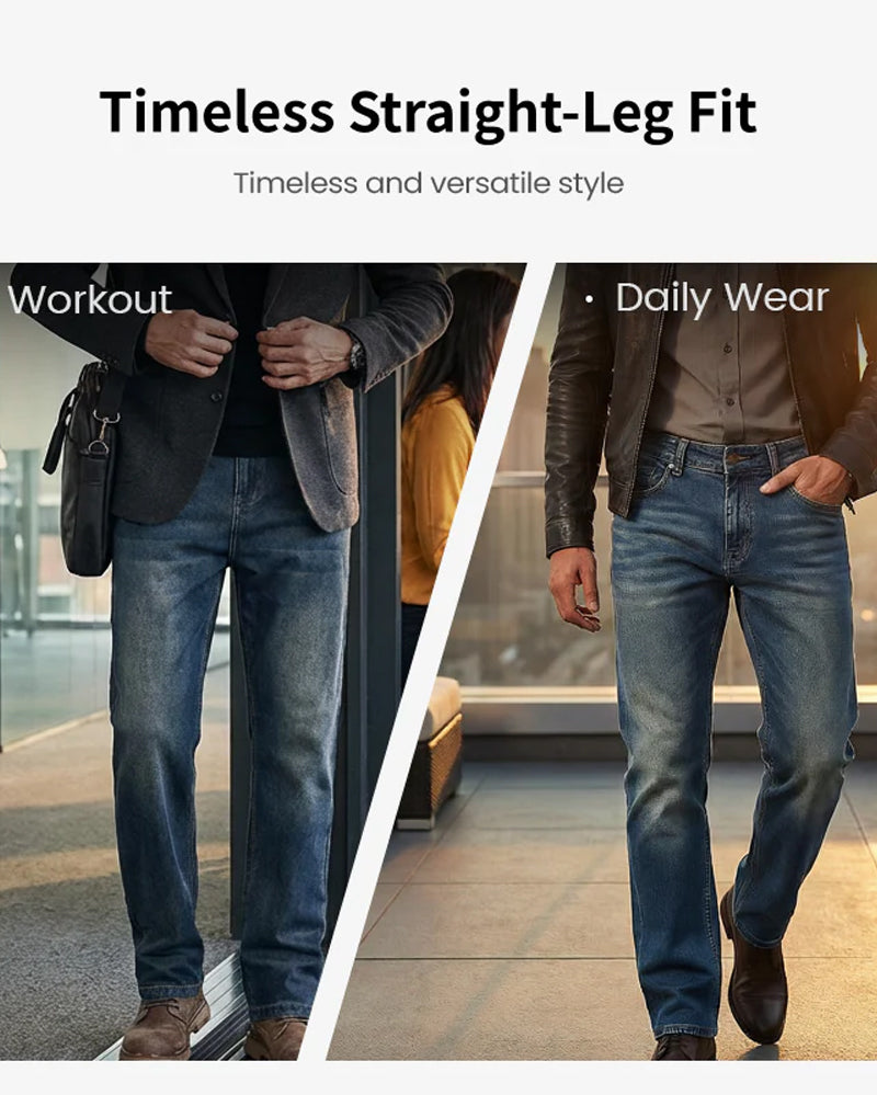 Men's Mid-High Waist Vintage Pants