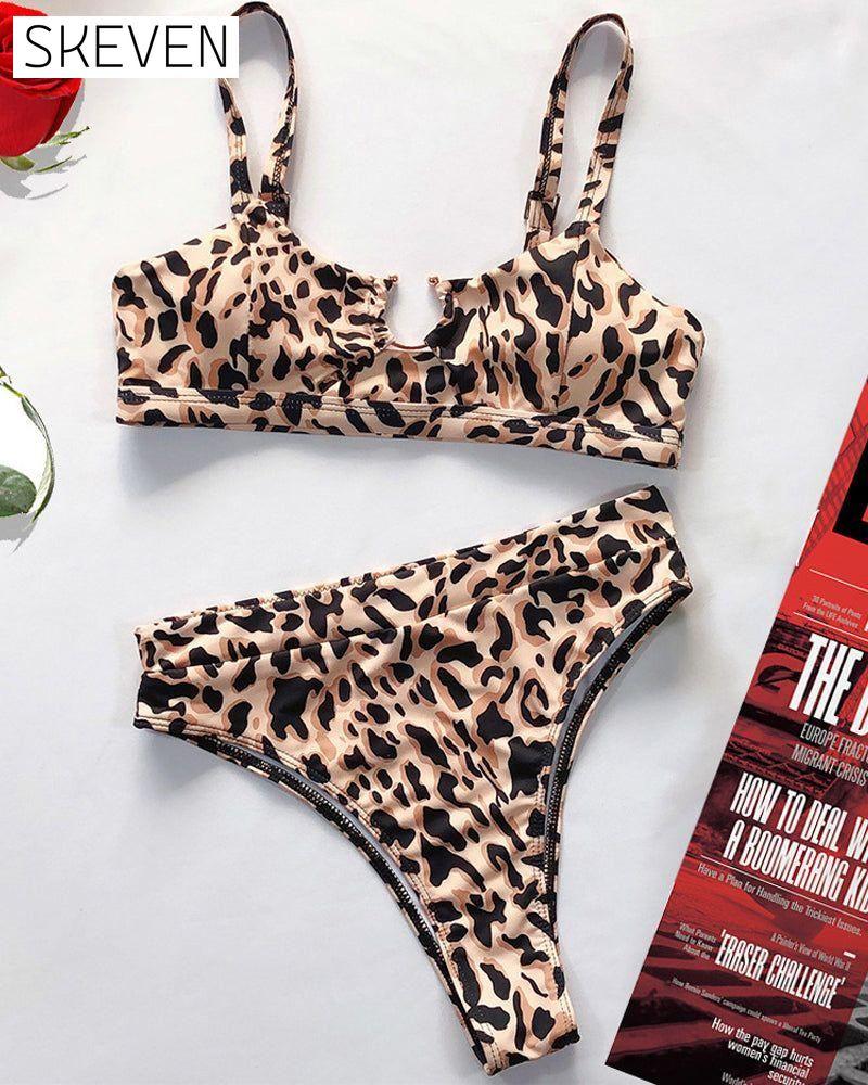Leopard Print bikini 23BF Bikinis Clothes Summer Swimwear