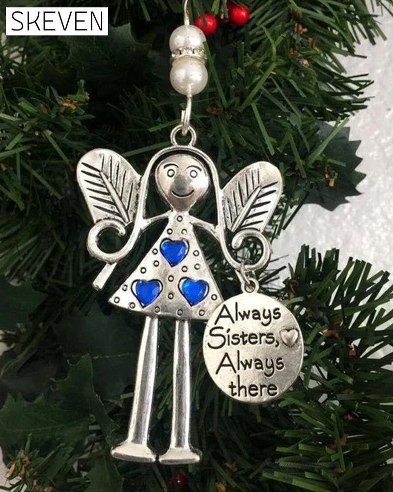 Verrückt schöne Freunde für immer - Engel-Weihnachtsgeschenk