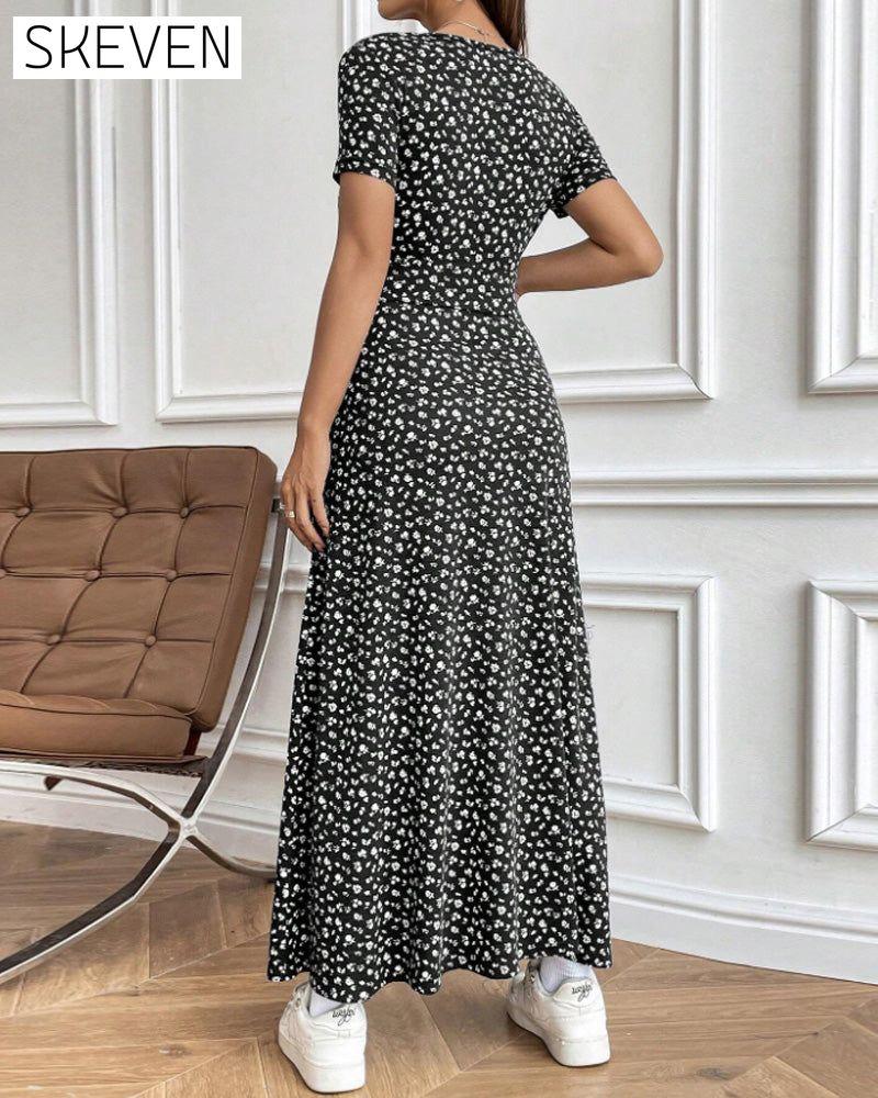 Sexy Elegant Printed Dress