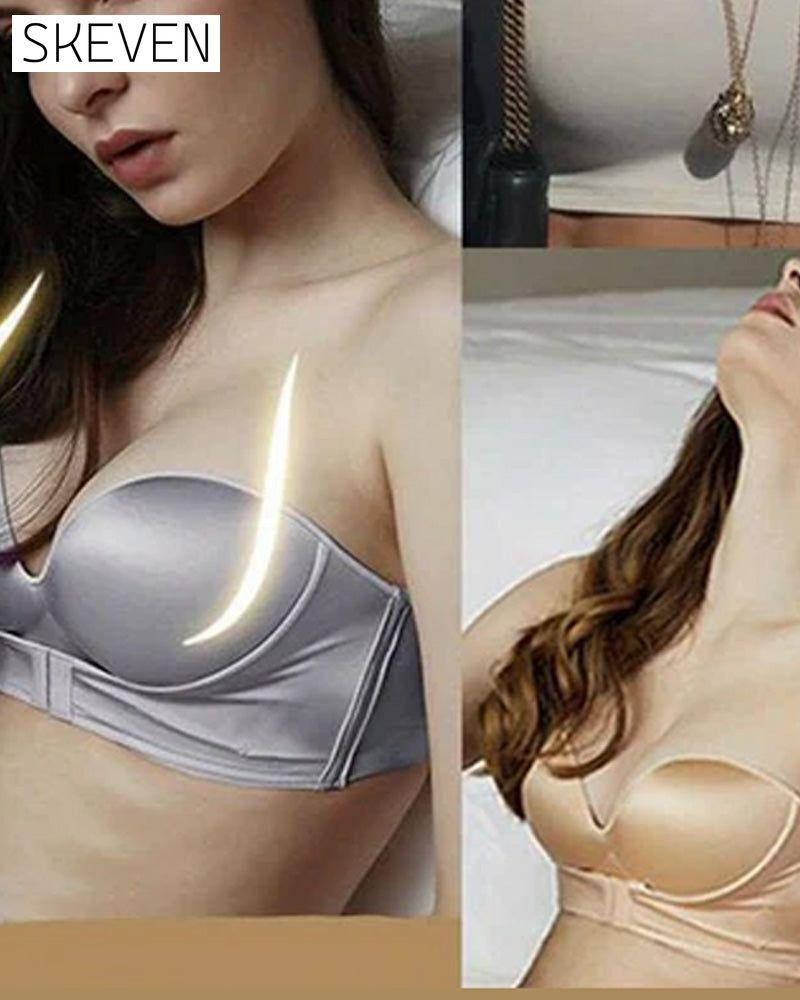 Soutien-gorge sans bretelles avec boucle sur le devant