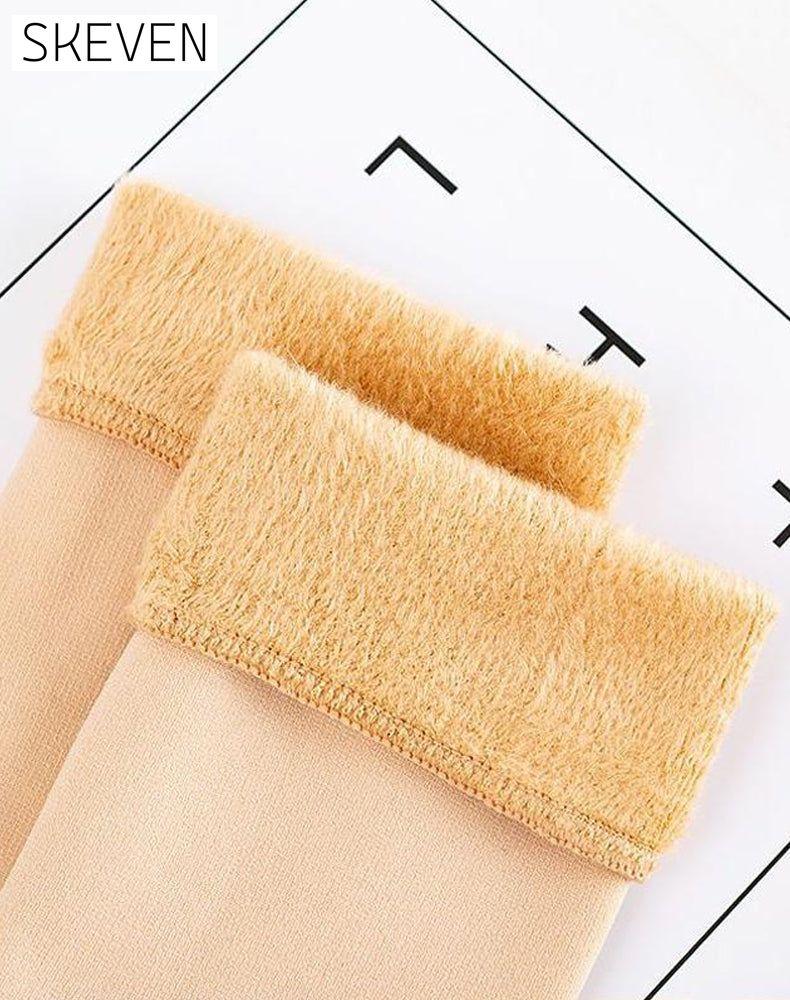 Winter soft plush floor socks