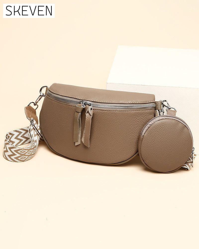 Damen-Schultertasche im Sattelformat