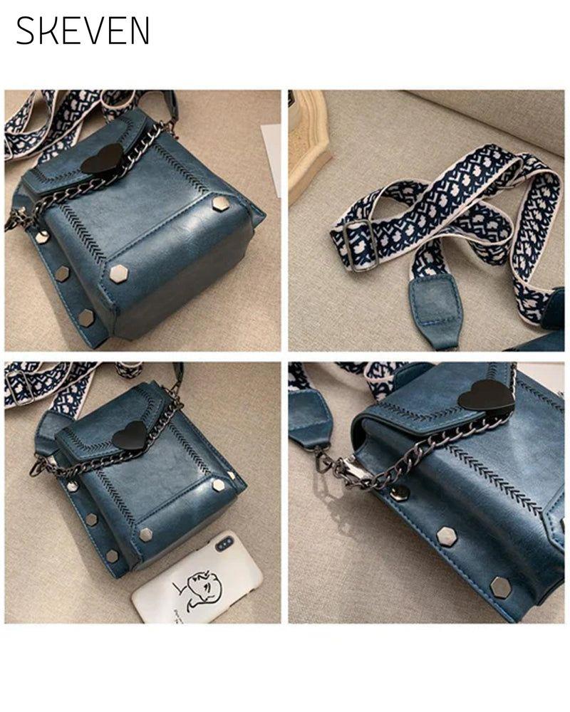 Mini-Kettentasche für Damen