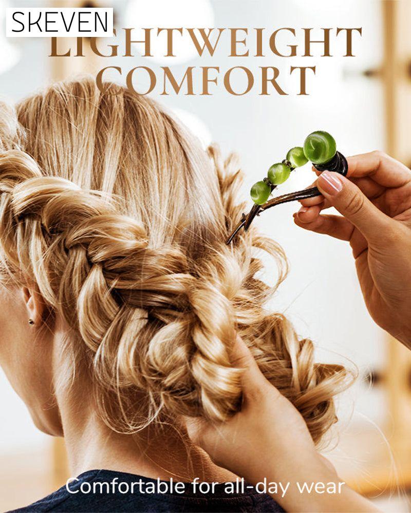 Elegante Haarspange für nach hinten gekämmte Frisuren