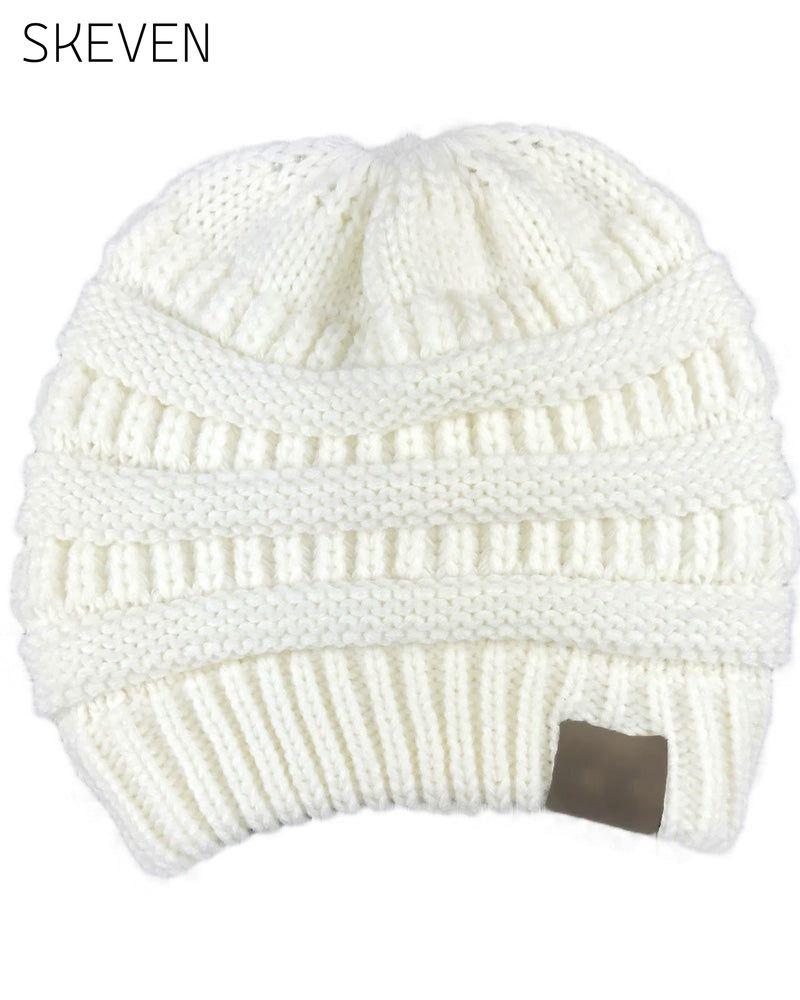 Schicke und kuschelige Zopfstrickmütze für Herbst und Winter