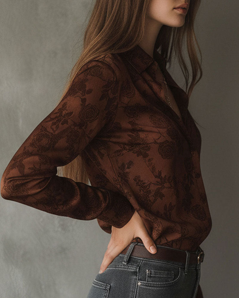 Retro Floral Shirt
