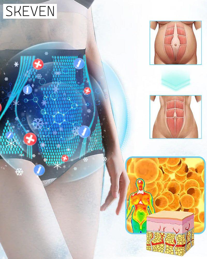 Fat Burning Lce Silk Lonic Fiber Shaping Shorts