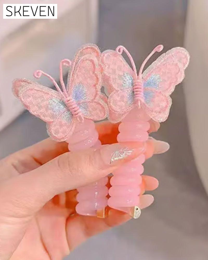 Butterfly Telephone Wire Hair Bands
