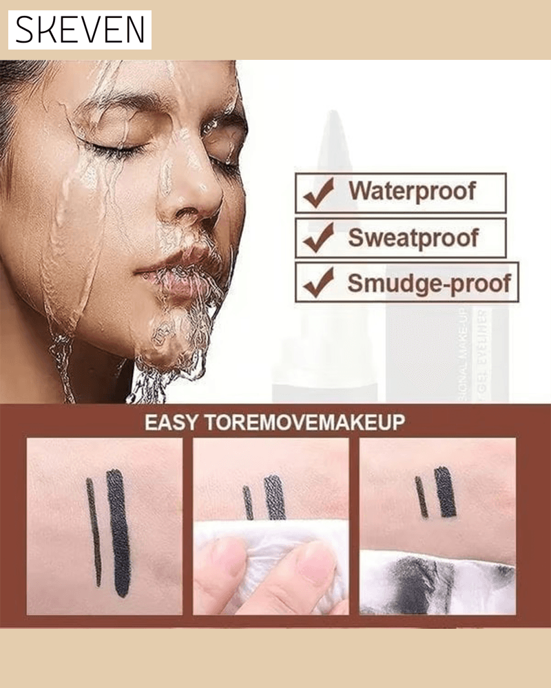 Natürliche, wasserfeste Eyeliner-Creme