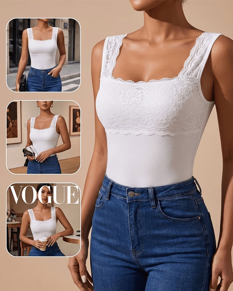 Lace Shaping Tank Top